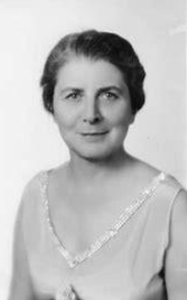Ina Gittings Portrait - Black and White