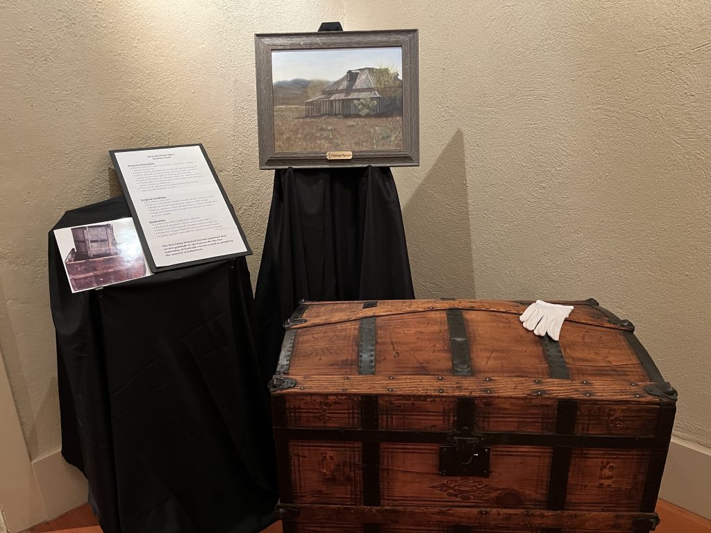 Tootsies Steamer Trunk Restored