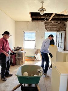 Bunkhouse Interior Restoration, c 2022-2023