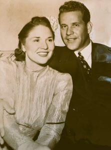 Hank Leiber and Betty Procter Engagement Photo MLB Press Release, November 17, 1940