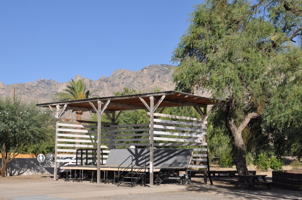 Performance Stage for Events at Steam Pump Ranch