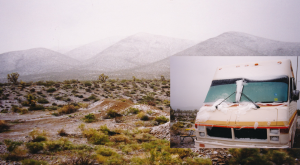Snow at Gold Basin Meteorite Dig c. 1996-1998