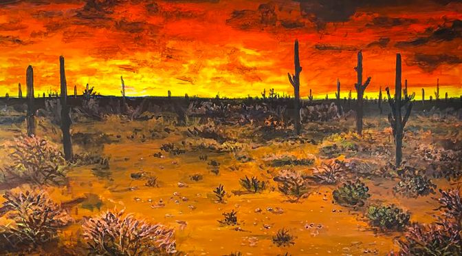 Local Artist Dan Hoffbauer Wins SAAG Award (& Supports OVHS, too!)