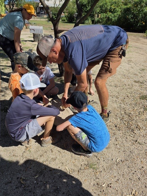 School Field Trip with Paul Canez Grinding Corn_October 2025