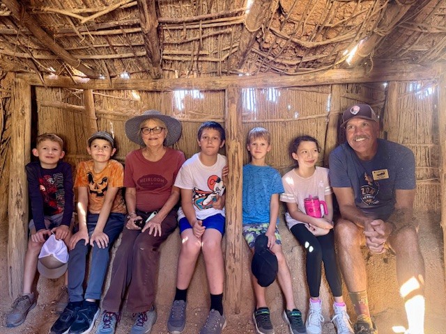 School Field Trip with Paul Canez and Kids in Pit House_October 2025