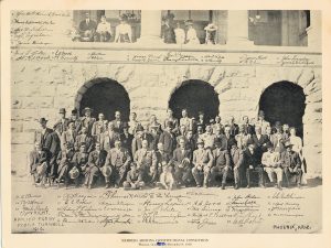 Signed Photo of Participants of Arizona Constitutional Convention Signed, December 10, 1910
