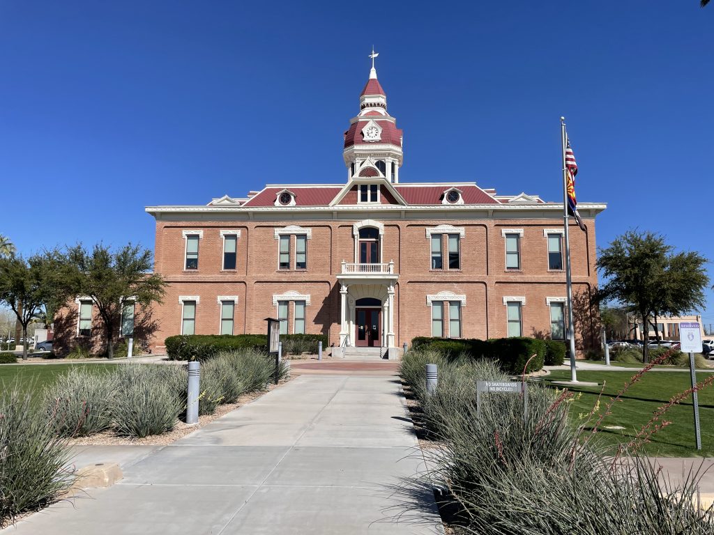 Second Pinal County Courthouse (1891), Florence, Arizona - Victorian Architecture