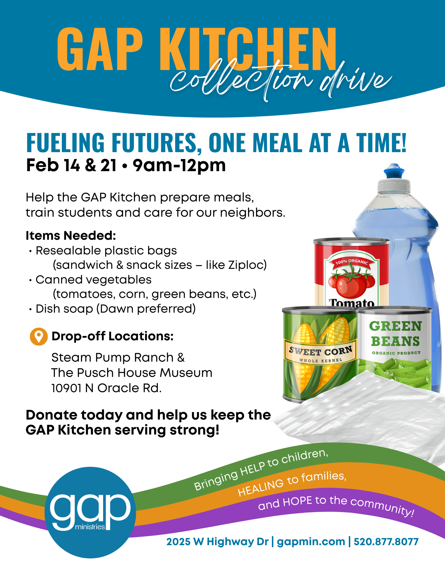 Nonprofits Helping Nonprofits: OVHS Hosts a Kitchen Supply Drive for Gap Ministries