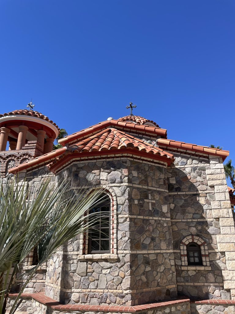 St. Anthony's Greek Orthodox Monastery Exterior of a Building, March 2025
