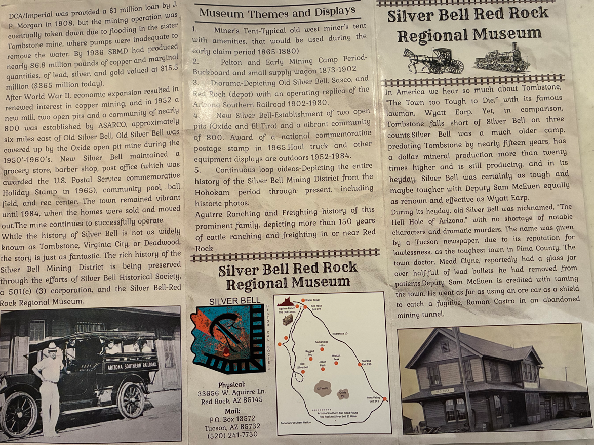 Silver Bell Brochure, Side 1