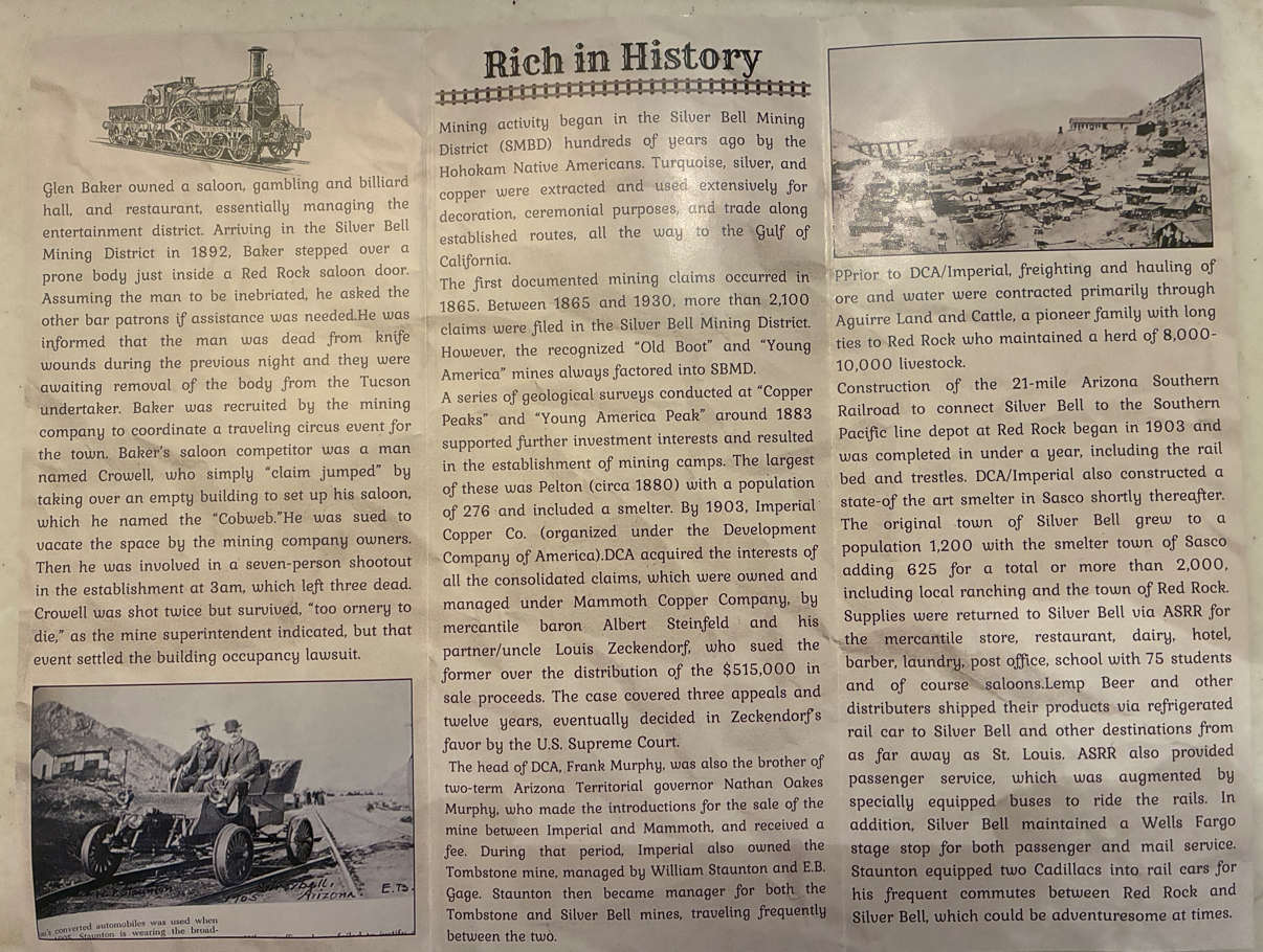 Silver Bell Brochure, Side 2
