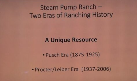 The Two Eras of Steam Pump Ranch