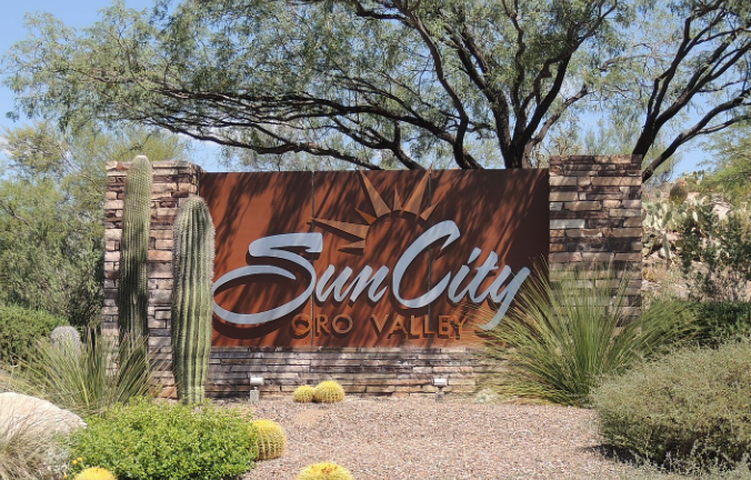 Sun City Oro Valley Sign