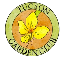 Tucson Garden Club logo yellow flower